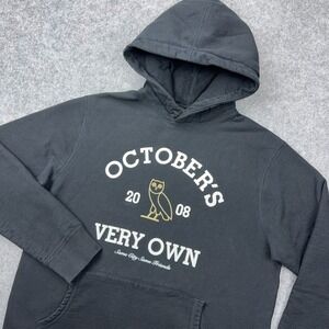 Octobers‎ Very Own Hoodie Mens Large Black Collegiate OVO Drake Hip Hop Pullover